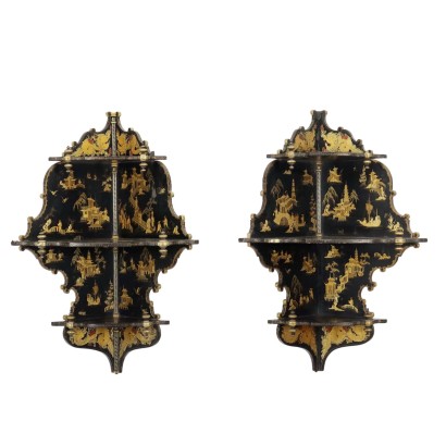 Pensili Angolari a Chinoiserie