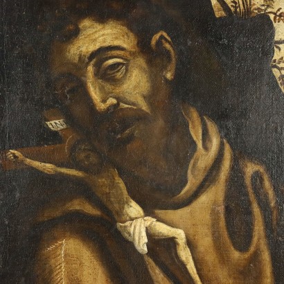 San Francesco in estasi confortato da ,Dipinto San Francesco