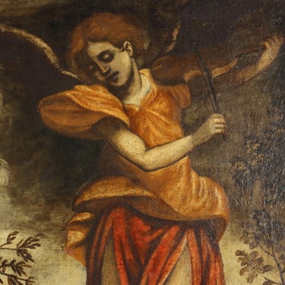 San Francesco in estasi confortato da ,Dipinto San Francesco