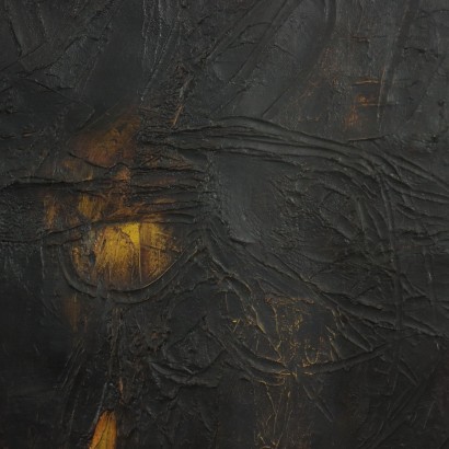 Bepi Romagnoli Öl auf Leinwand Italien 1958