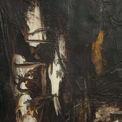 Bepi Romagnoli Öl auf Leinwand Italien 1958