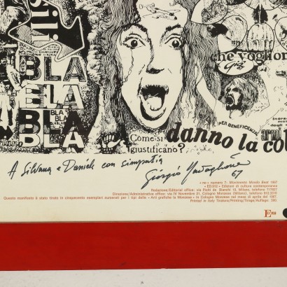 arte, arte italiana, arte Contemporanea italiana, arte Contemporanea,Motomovimento Mondo Beat Milano 1967,"Motomovimento mondo Beat Milano