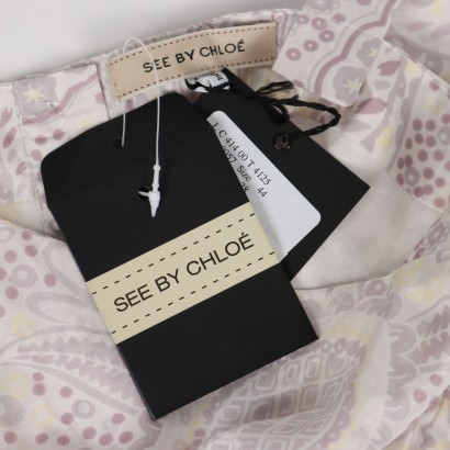 chloé, see bu chlé, top, top in seta, pura seta, chloé seta, top estivo, chloé secondhand,Top in Seta See by Chlo,Top in Seta See by Chloé
