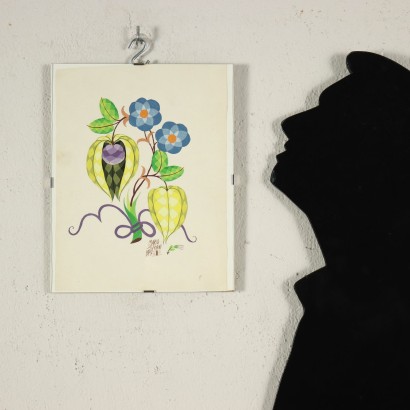 Opera di Mario Sturani ,Composizione naturalistica,Mario Sturani,Mario Sturani,Mario Sturani