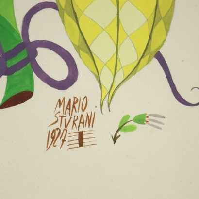 Opera di Mario Sturani ,Composizione naturalistica,Mario Sturani,Mario Sturani,Mario Sturani