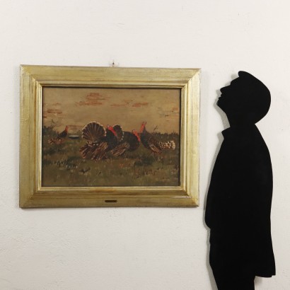 arte, arte italiana, pittura novecento italiana,Giovanni Lomi,Tacchini,Giovanni Lomi