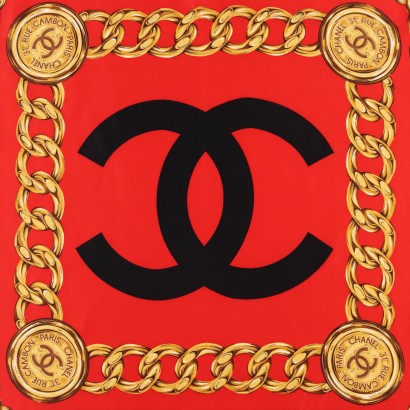 chanel vintage, chanel foulard, chanel rue de cambon, moda vintage, paris vintage, vintage chanel foulard 31 Rue Cambon