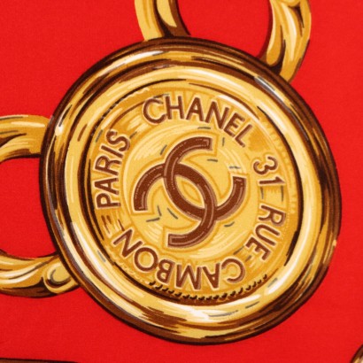 chanel vintage, chanel foulard, chanel rue de cambon, moda vintage, paris vintage, vintage chanel foulard 31 Rue Cambon