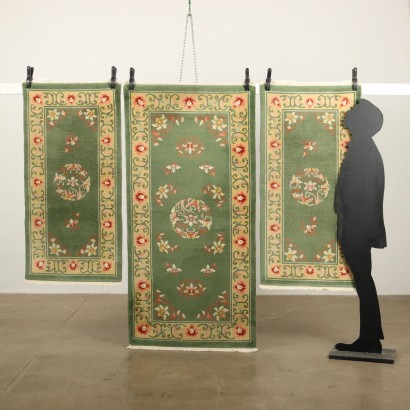 antiquariato, tappeto, antiquariato tappeti, tappeto antico, tappeto di antiquariato, tappeto neoclassico, tappeto del 900,Gruppo 3 tappeti Parure Peking - Cina%,Gruppo 3 tappeti Parure Peking - Cina%,Gruppo 3 tappeti Parure Peking - Cina%,Gruppo 3 tappeti Parure Peking - Cina%