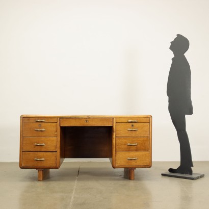 modernariato, modernariato di design, scrivania, scrivania modernariato, scrivania di modernariato, scrivania italiana, scrivania vintage, scrivania anni '60, scrivania design anni 60,Scrivania Anni 40