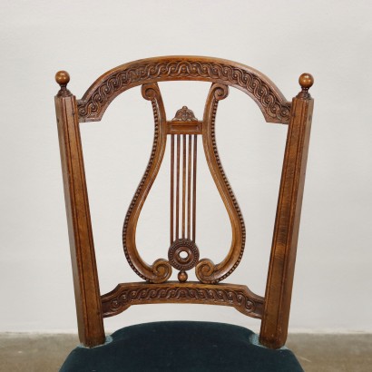 antiquariato, sedia, antiquariato sedie, sedia antica, sedia antica italiana, sedia di antiquariato, sedia neoclassica, sedia del 800,Gruppo di Sedie in Stile Impero