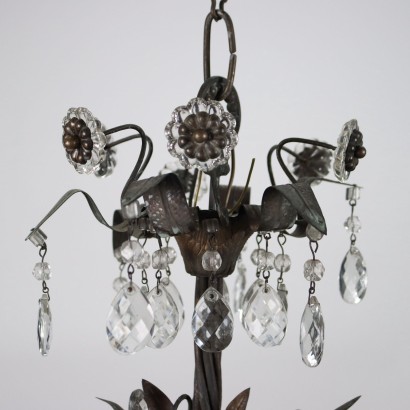 Chandelier Bronze Italy XX Century