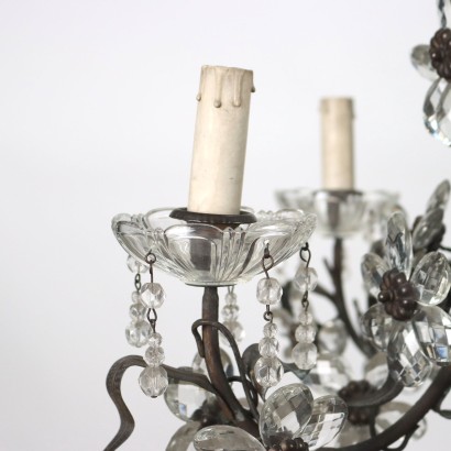 Chandelier Bronze Italy XX Century