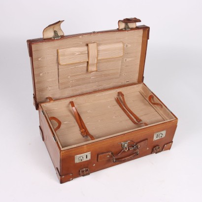 valigia vintage, moda vintage, anni 30, anni 40, anni 50,Valigia Vintage in Pelle