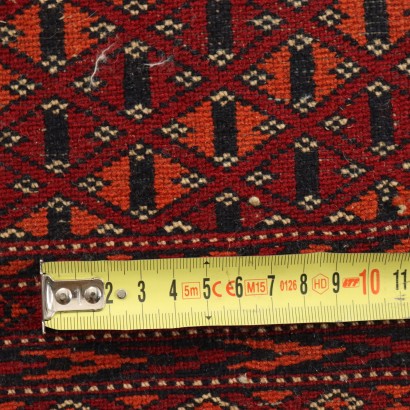 Tapis Boukhara Laine Noued Fin Pakistan XX Siècle