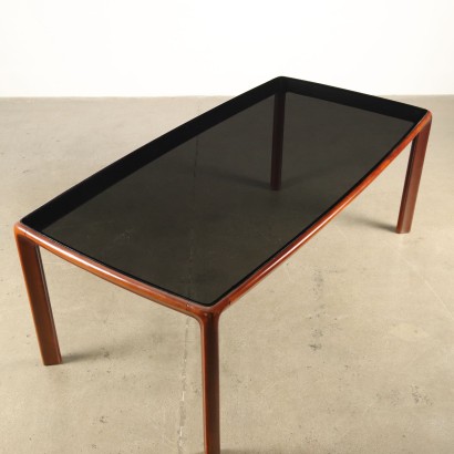 Sorgente del Mobile De Nos Table Walnut Italy 1970s