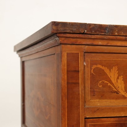 Schreibtisch Holz Italien XX Jhd