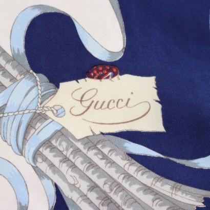 moda vintage, vintage firenze, gucci Firenze, foulard vintage, foulard vintage, foulard viintage,Foulard Gucci Vintage con Farfalle
