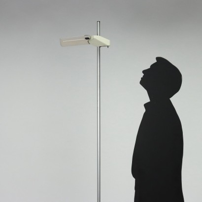 modernariato, modernariato di design, lampada da terra, lampada da terra modernariato, lampada da terra di modernariato, lampada da terra italiana, lampada da terra vintage, lampada da terra anni '60, lampada da terra design anni 60,Lampada 'Bis A700' Bru,Bruno Gecchelin,Bruno Gecchelin