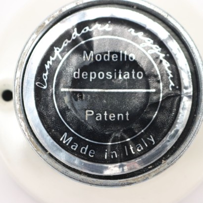 modernariato, modernariato di design, lampada da tavola, lampada da tavola modernariato, lampada da tavola di modernariato, lampada da tavola italiana, lampada da tavola vintage, lampada da tavola anni '60, lampada da tavola design anni 60,Lampade Reggiani Anni 60-70