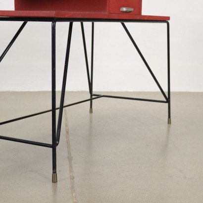 antigüedades modernas, antigüedades de diseño moderno, escritorio, escritorio antiguo moderno, escritorio antiguo moderno, escritorio italiano, escritorio vintage, escritorio de los años 60, escritorio de diseño de los años 60, escritorio de los años 60