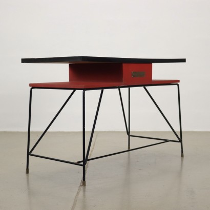 antigüedades modernas, antigüedades de diseño moderno, escritorio, escritorio antiguo moderno, escritorio antiguo moderno, escritorio italiano, escritorio vintage, escritorio de los años 60, escritorio de diseño de los años 60, escritorio de los años 60