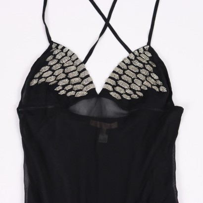 cavalli, roberto cavalli, made in italy, cavalli underwear, cavalli secondhand, sottoveste, sottoveste seta,Sottoveste in Seta Roberto Cavalli
