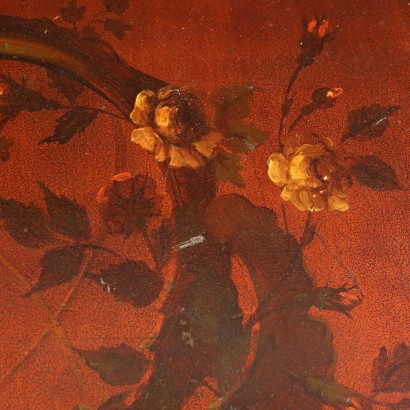 Barockstil Schreibtisch Holz Italien XX Jhd