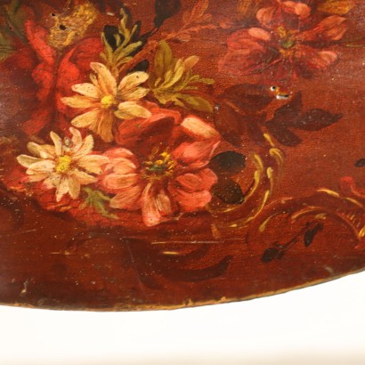 Barockstil Schreibtisch Holz Italien XX Jhd