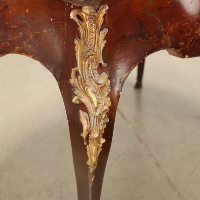 Barockstil Schreibtisch Holz Italien XX Jhd