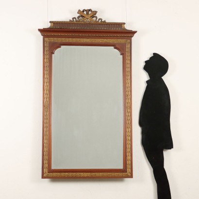 antiquariato, specchiera, antiquariato specchiera, specchiera antica, specchiera antica italiana, specchiera di antiquariato, specchiera neoclassica, specchiera del 800 - antiquariato, cornice, antiquariato cornice, cornice antica, cornice antica italiana, cornice di antiquariato, cornice neoclassico, cornice del 800,Specchiera "Ducrot,Specchiera 'Ducrot'