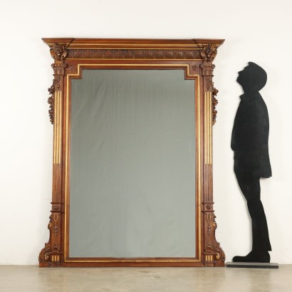 Mirror Walnut Italy XX Century