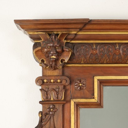 Mirror Walnut Italy XX Century