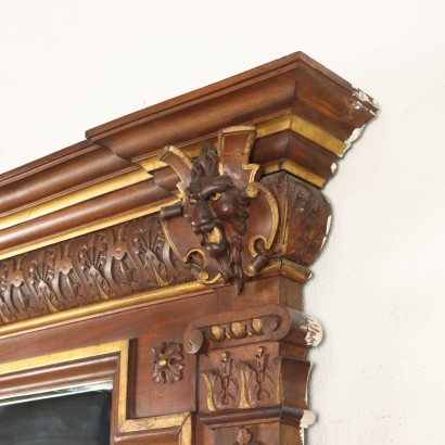 Mirror Walnut Italy XX Century