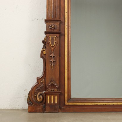 Mirror Walnut Italy XX Century