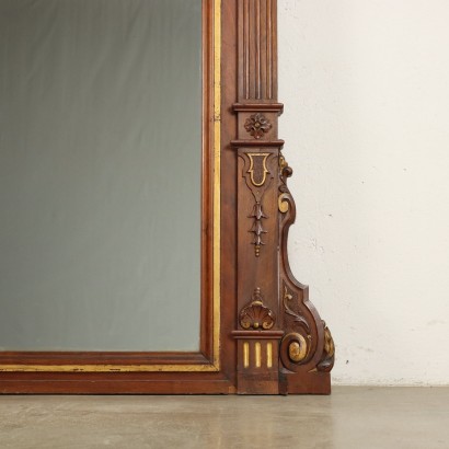 Mirror Walnut Italy XX Century