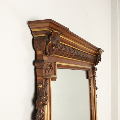 Mirror Walnut Italy XX Century