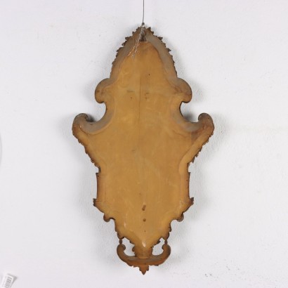 Pair of Venetian Baroque Style Mirrors Glass Italy XX Century