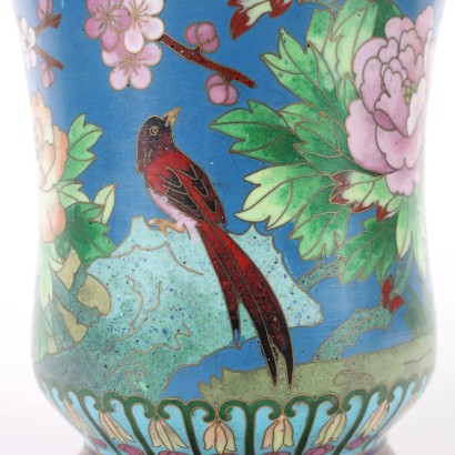 antiquariato, vaso, antiquariato vaso, vaso antico, vaso antico italiano, vaso di antiquariato, vaso neoclassico, vaso del 800,Vaso Cloisonné