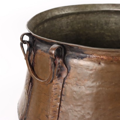Großer Kupfertopf Italien XVIII-XIX Jhd