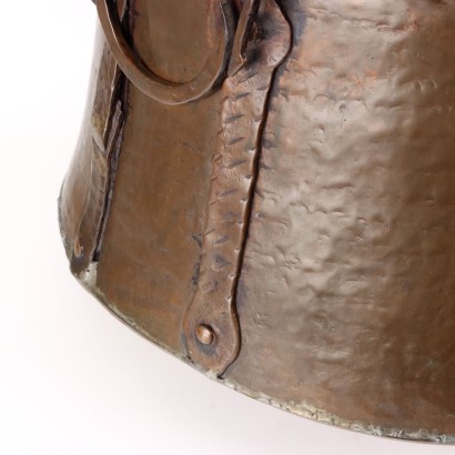 Großer Kupfertopf Italien XVIII-XIX Jhd