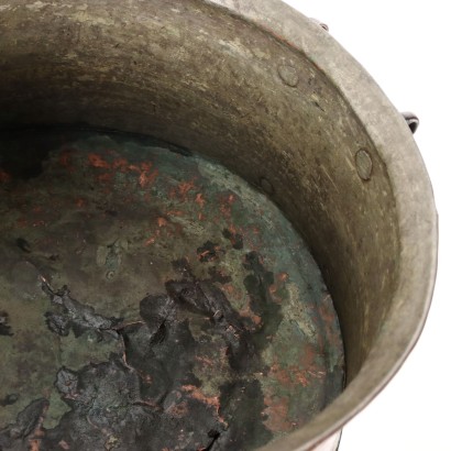 Großer Kupfertopf Italien XVIII-XIX Jhd