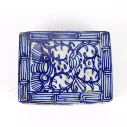 antiquariato, ceramica, antiquariato ceramica, ceramica antica, ceramica antica italiana, ceramica di antiquariato, ceramica neoclassico, ceramica del 800,Scatola da Scrittura in Porcellana