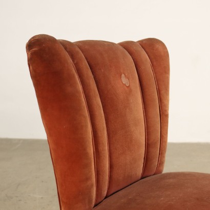 modernariato, modernariato di design, poltrona, poltrona modernariato, poltrona di modernariato, poltrona italiana, poltrona vintage, poltrona anni '60, poltrona design anni 60,Poltroncine Anni 40