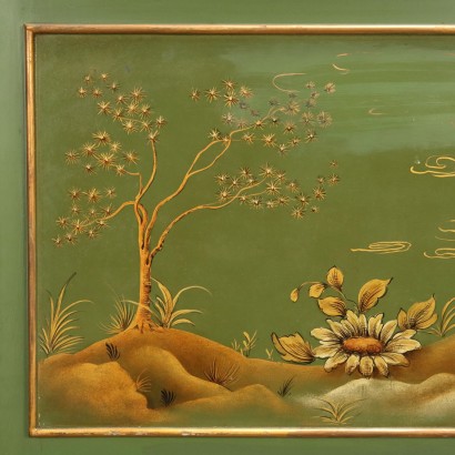 Chinoiserie Kleiderschrank Holz Italien XX Jhd