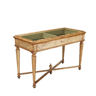 antiquariato, tavolo, antiquariato tavolo, tavolo antico, tavolo antico italiano, tavolo di antiquariato, tavolo neoclassica, tavolo del 800,Tavolo Espositore in Stile