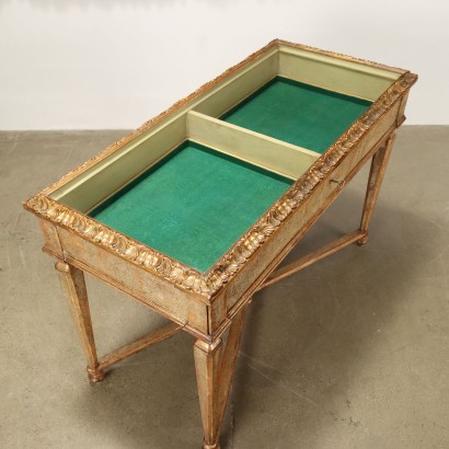 antiquariato, tavolo, antiquariato tavolo, tavolo antico, tavolo antico italiano, tavolo di antiquariato, tavolo neoclassica, tavolo del 800,Tavolo Espositore in Stile