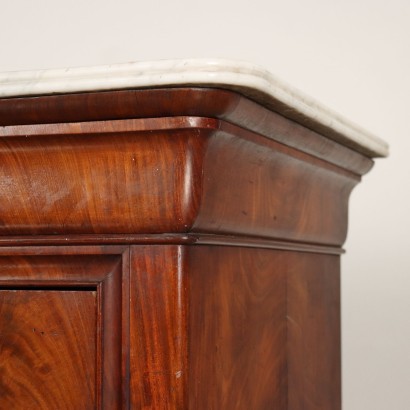 Louis Philippe Kommode Mahagoni Italien XIX Jhd