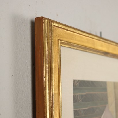 arte, arte italiana, pittura ottocento italiana,Interno di Chiesa