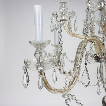 antiquariato, lampadario, antiquariato lampadari, lampadario antico, lampadario antico italiano, lampadario di antiquariato, lampadario neoclassico, lampadario del 800,Lampadario in Vetro Lavorato